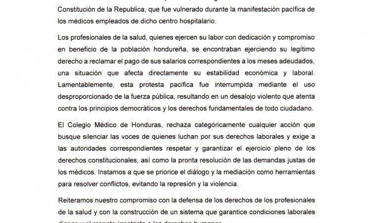 COMUNICADO PUBLICO 12 MARZO 2025