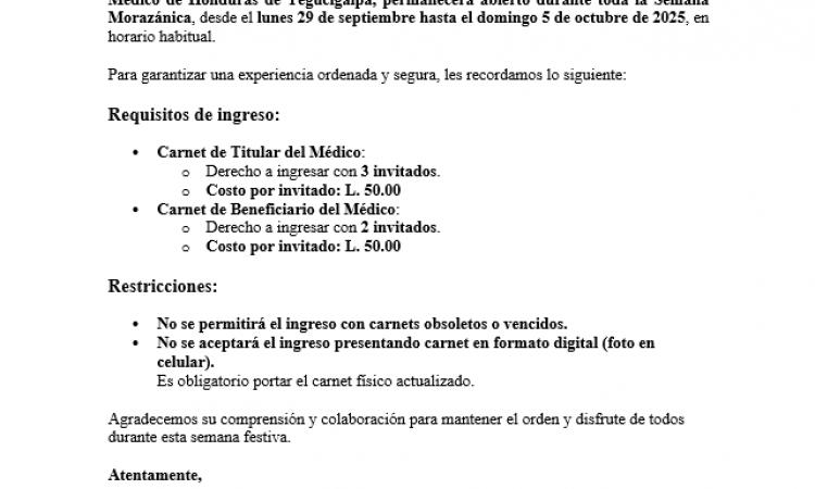 COMUNICADO IMPORTANTE